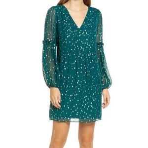 LILLY PULITZER Cleme Dress in Spruce Green - Sz. 8 - LIKE NEW!